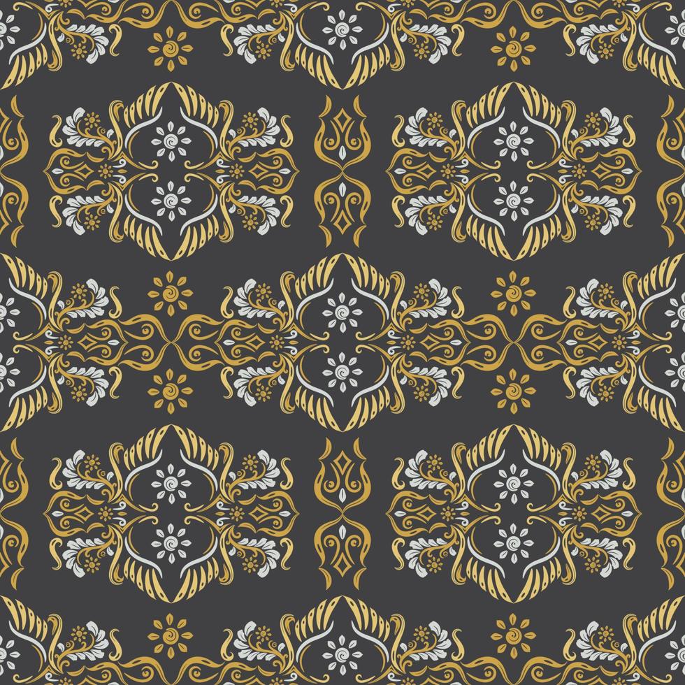 Luxury Golden ornamental seamless Pattern vector