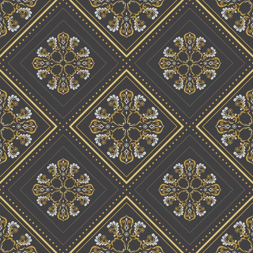Luxury Golden ornamental seamless Pattern vector