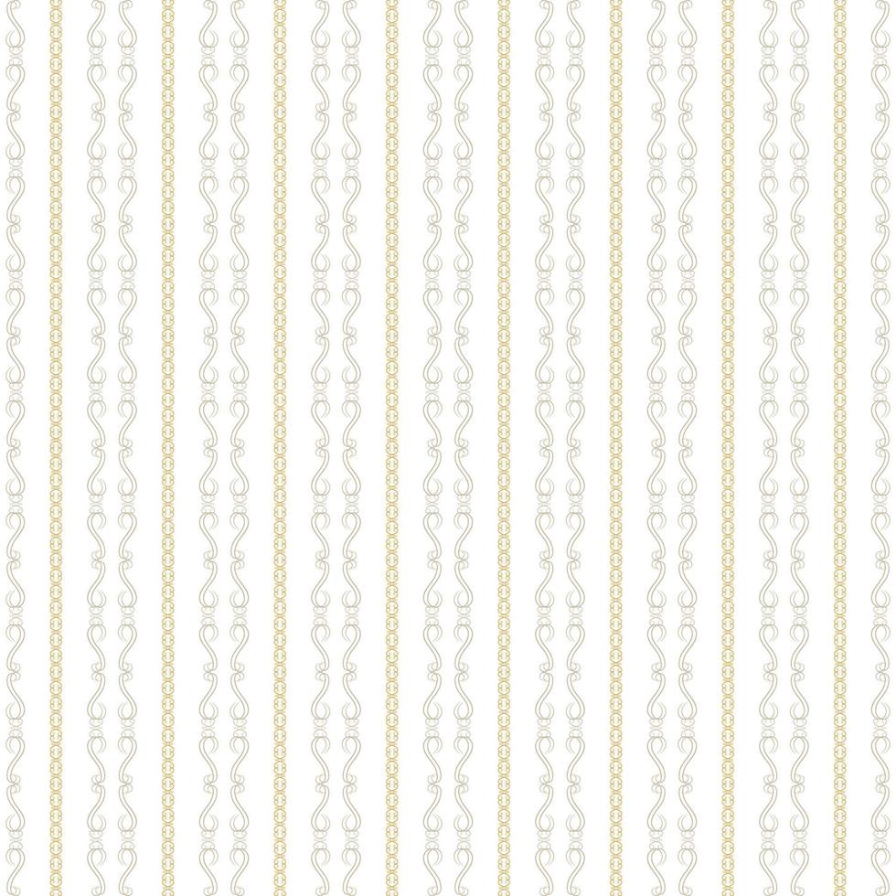 Vintage golden ornamental seamless pattern vector