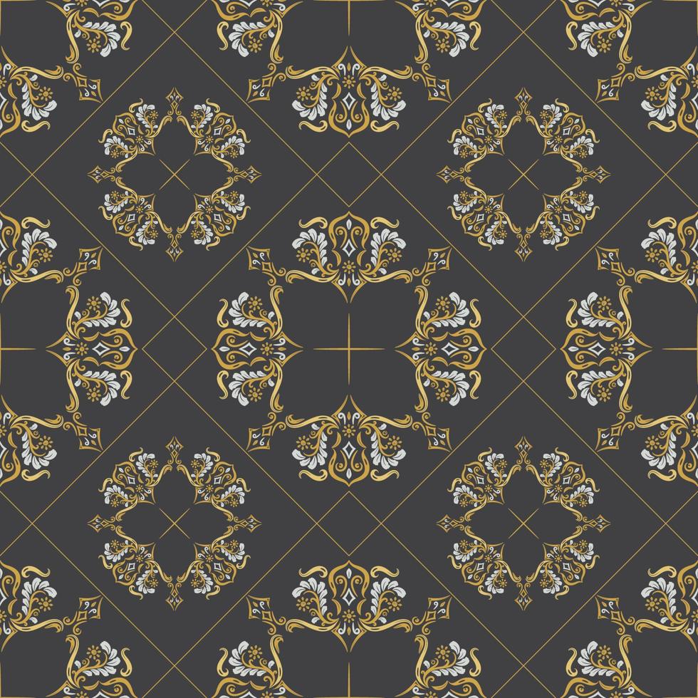 Luxury Golden ornamental seamless Pattern vector