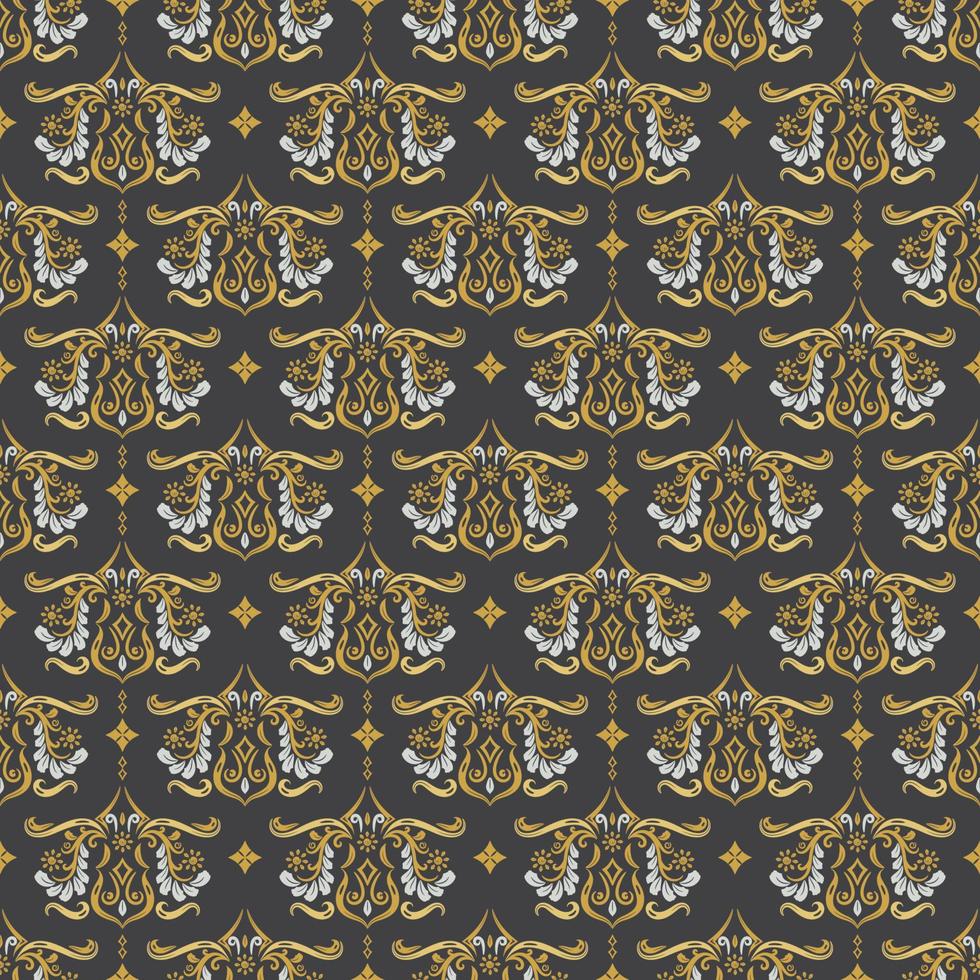 Luxury Golden ornamental seamless Pattern vector