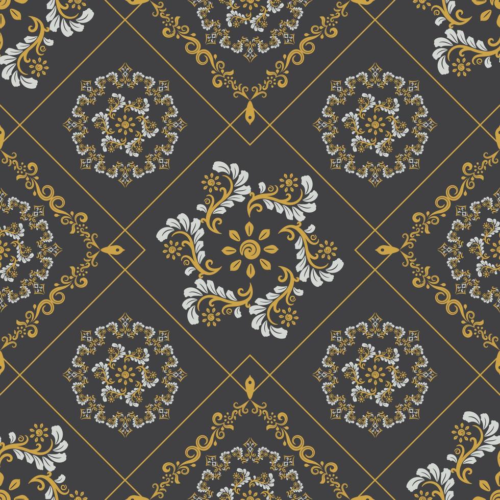 Luxury Golden ornamental seamless Pattern vector