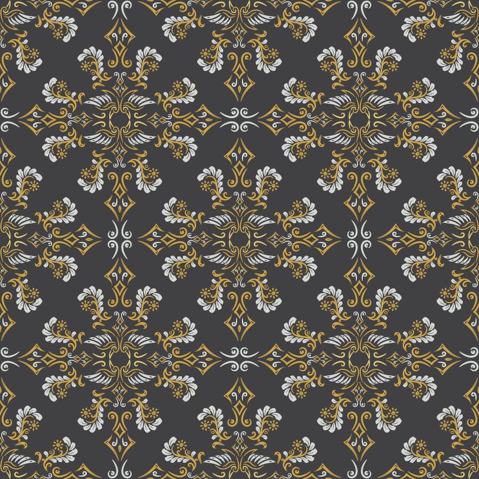 Luxury Golden ornamental seamless Pattern vector