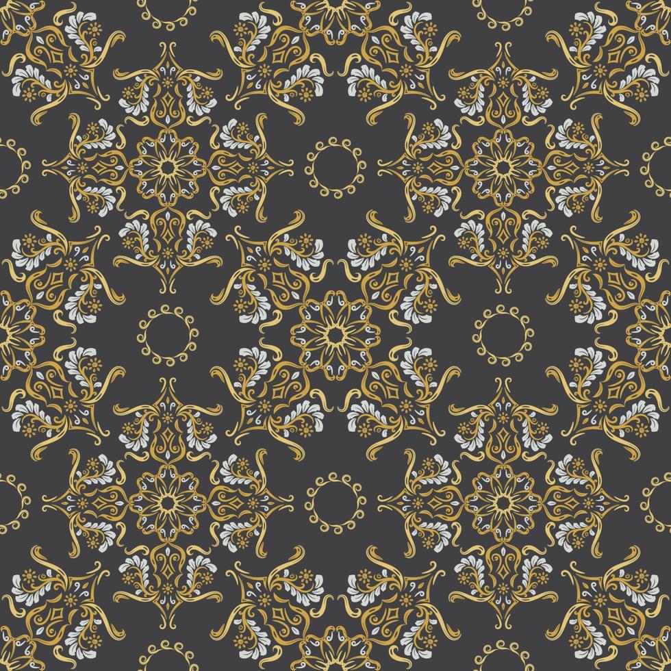 Luxury Golden ornamental seamless Pattern vector