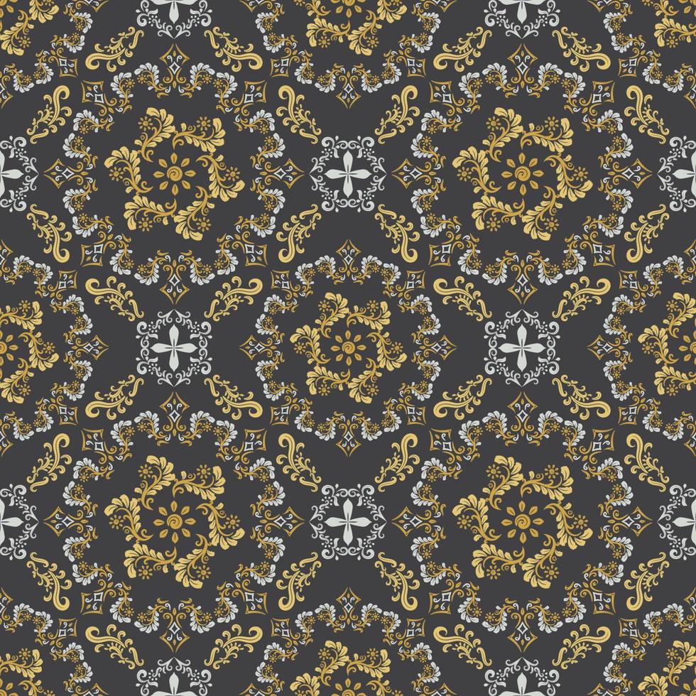 Luxury Golden ornamental seamless Pattern vector