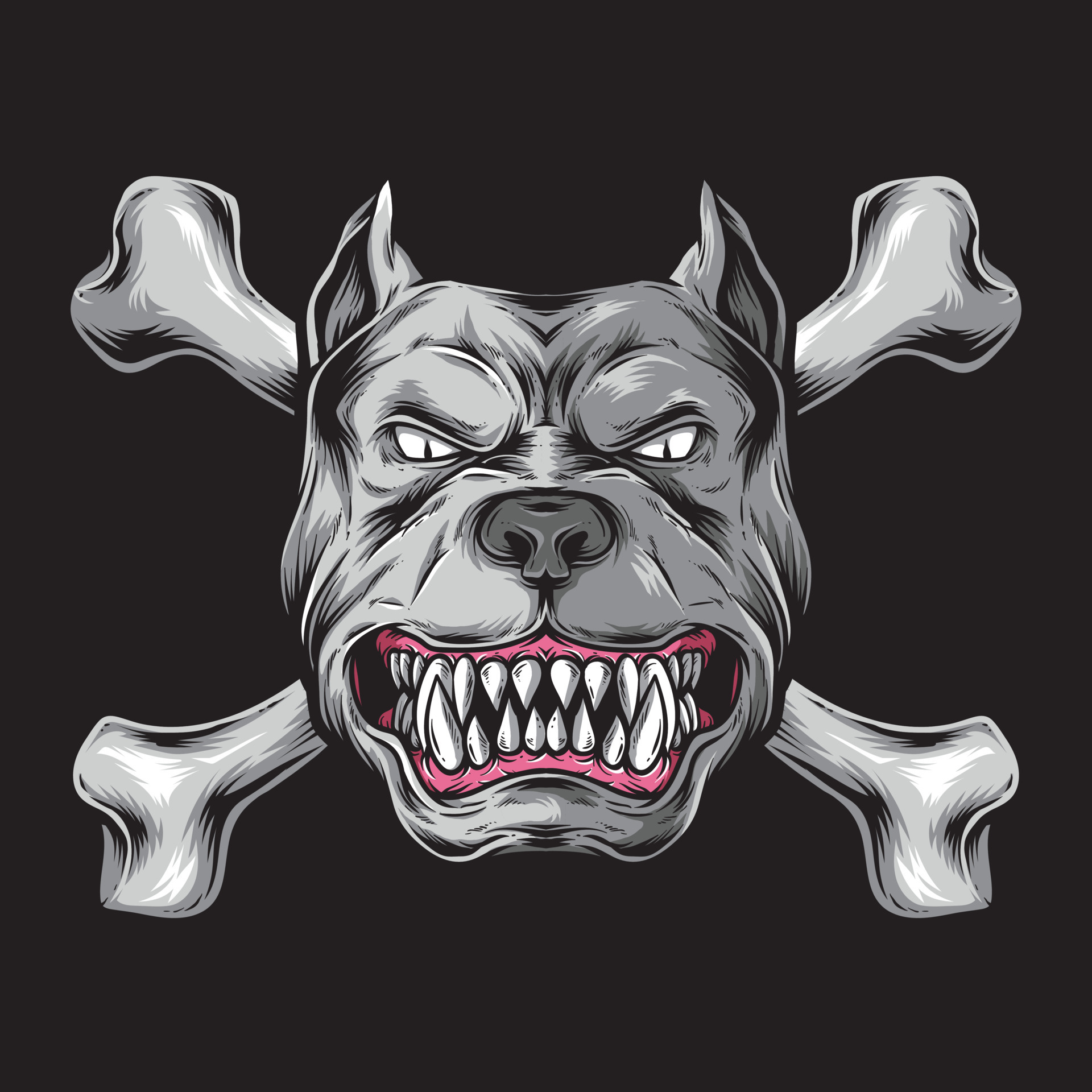 Angry Pitbull Vector Art, Icons, and Graphics for Free Download Angry Pitbull Vector Art, Icons, and Graphics for Free Download