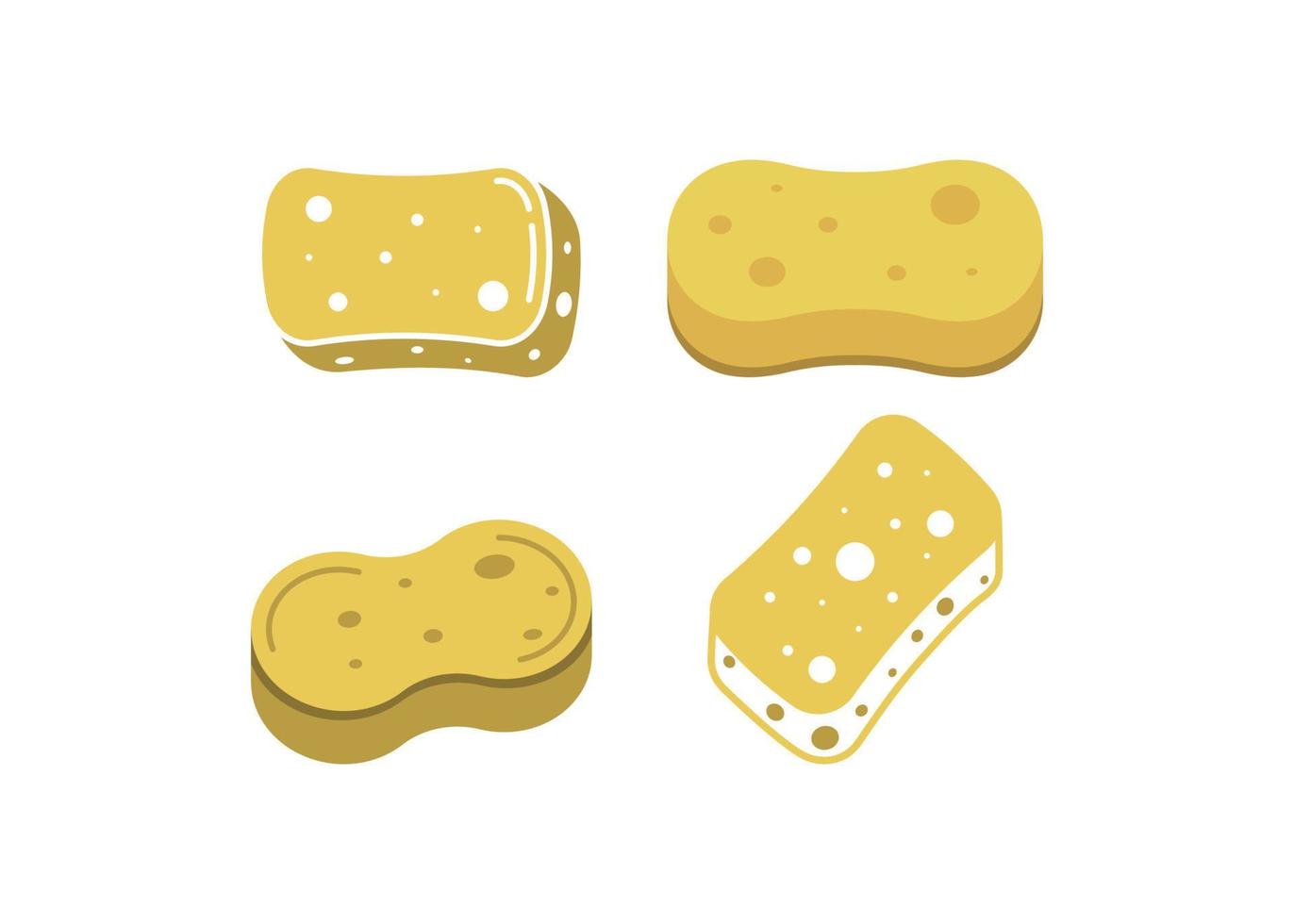 Sponge icon design template vector isolated