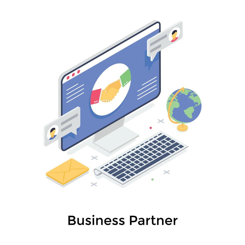 Business Partnership Concepts vector