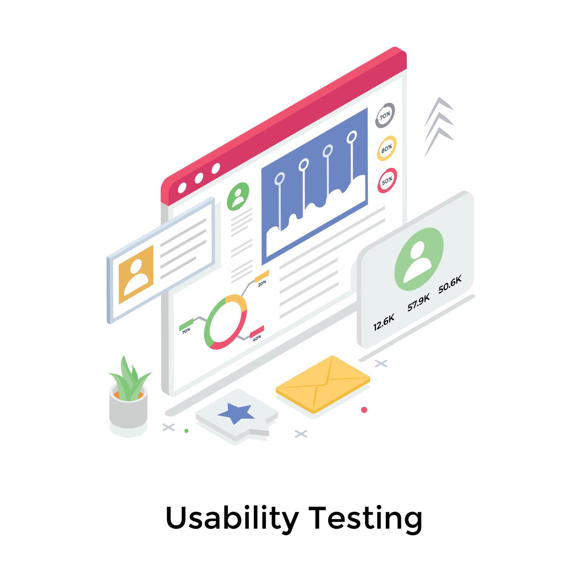 Usability Testing Concepts 5134357 Vector Art at Vecteezy