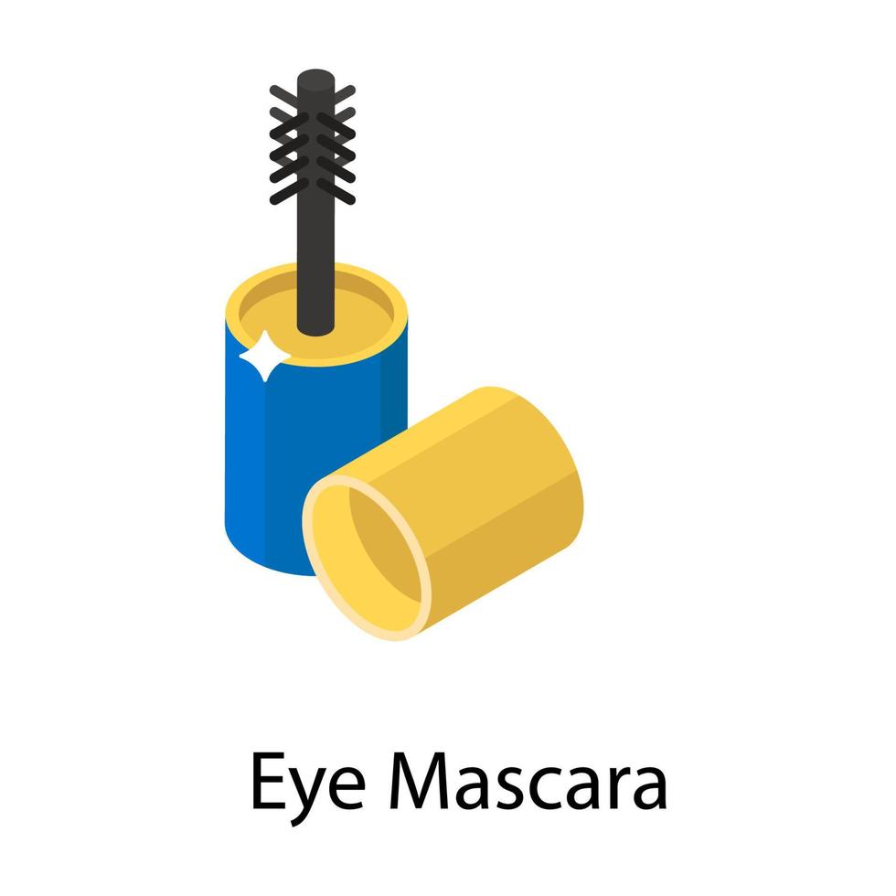 Eye Mascara Concepts vector