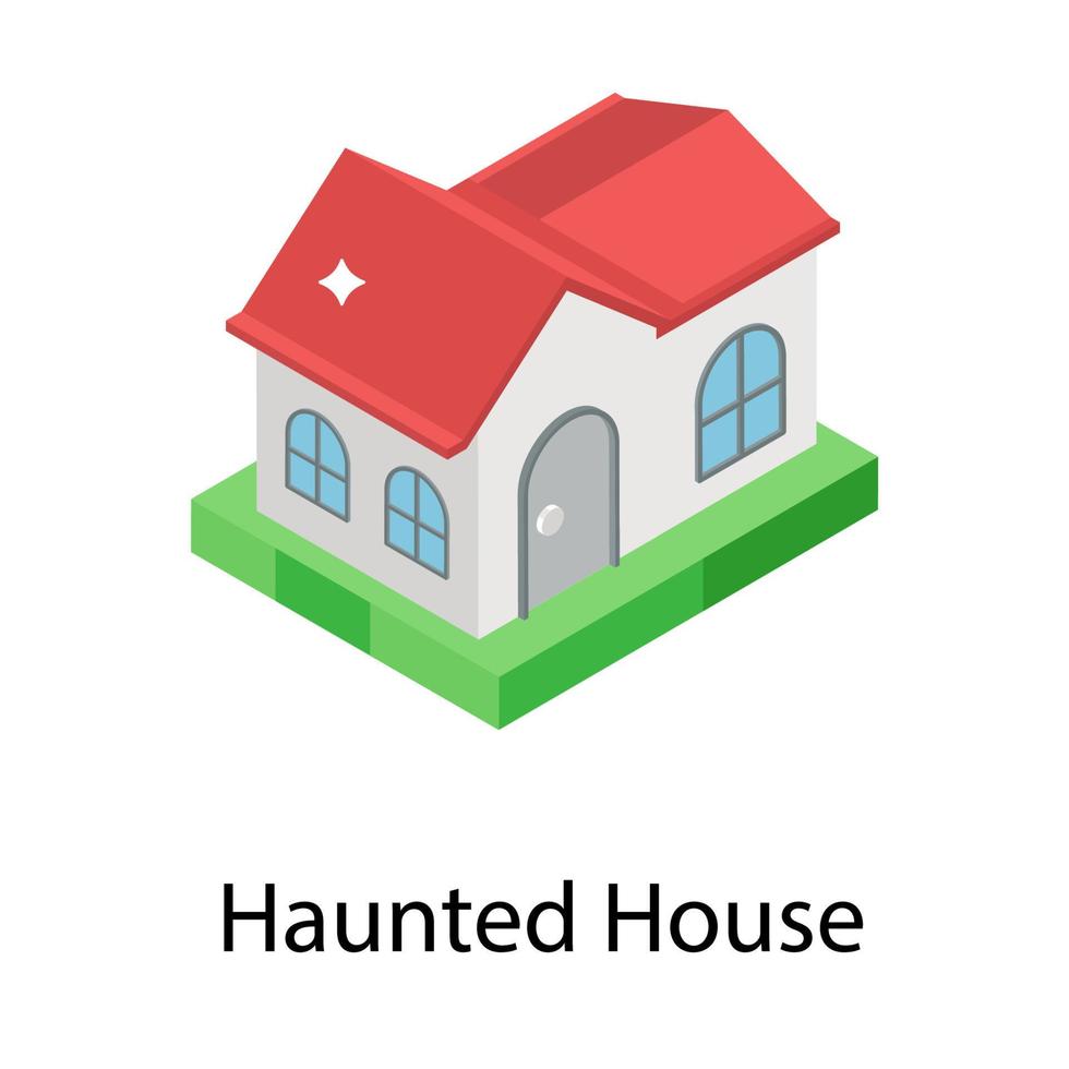 Haunted House Concepts vector