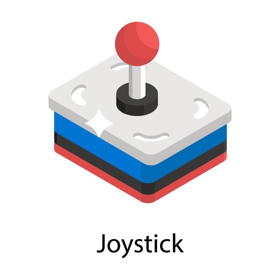 conceptos de joystick de moda vector