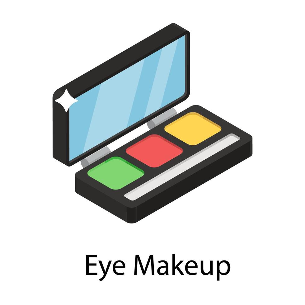 conceptos de maquillaje de ojos vector