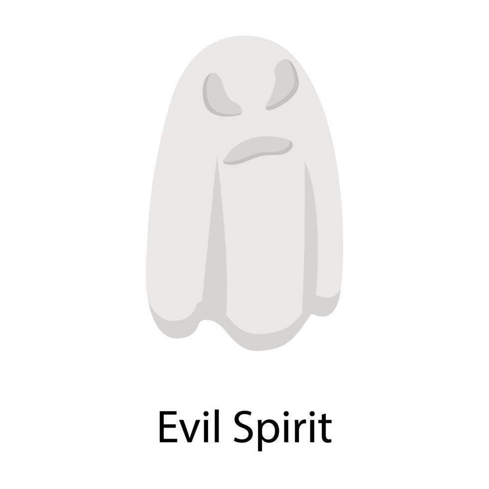 Evil Spirit Concepts vector