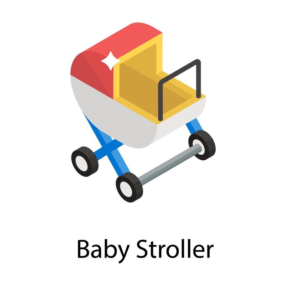 Baby Stroller Concepts vector