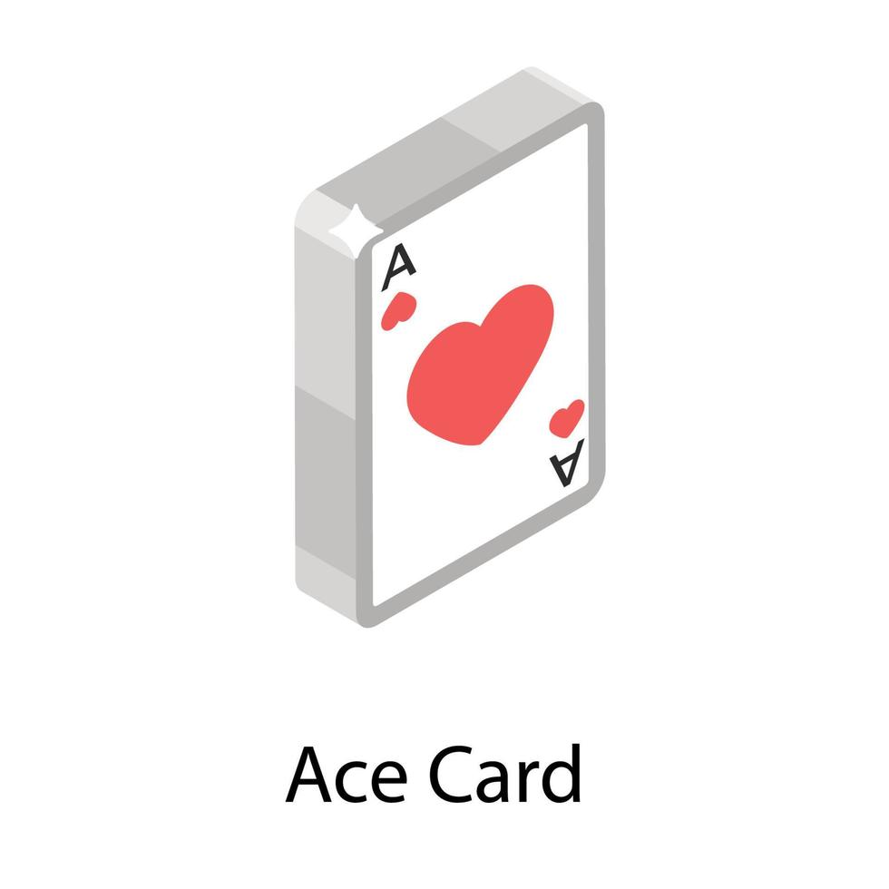 Ace Card Concepts vector