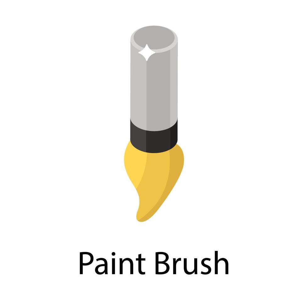 Trendy Paintbrush Concepts vector