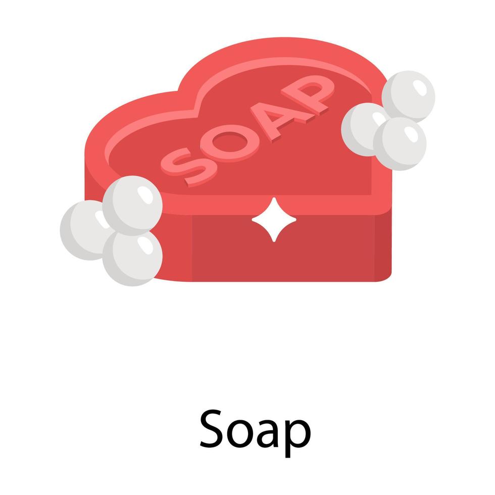 Trendy Soap Concepts vector