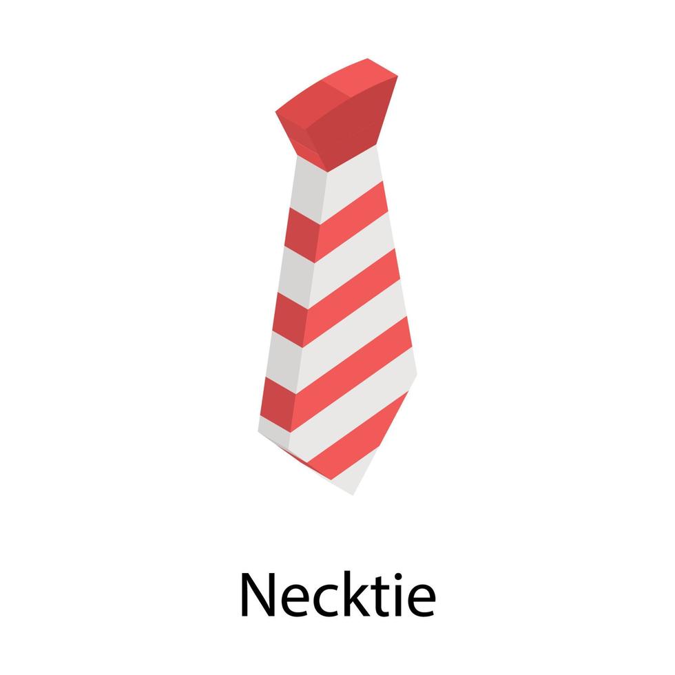 Trendy Necktie Concepts vector