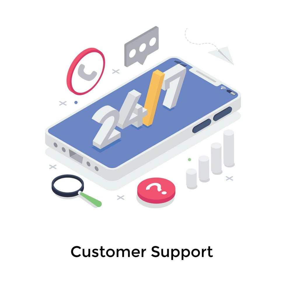 Customer Support Concepts vector