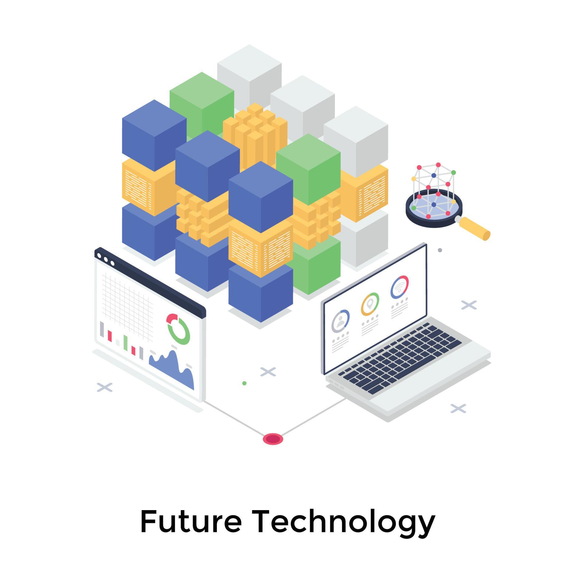Future Technology Concepts 5135706 Vector Art at Vecteezy