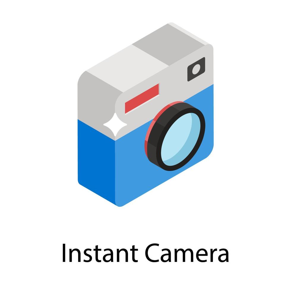 Instant Camera Concepts vector