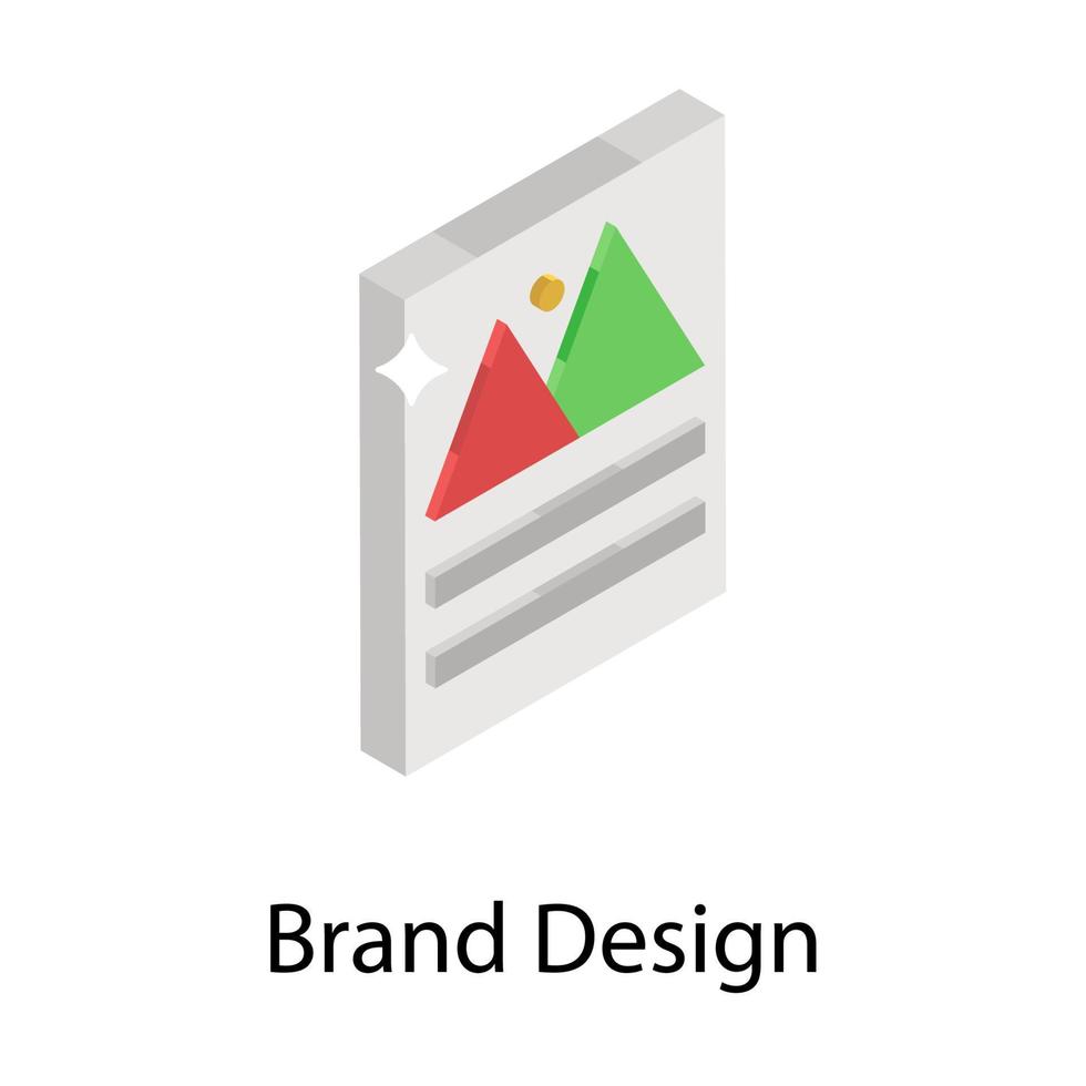 Brand Design Concepts vector