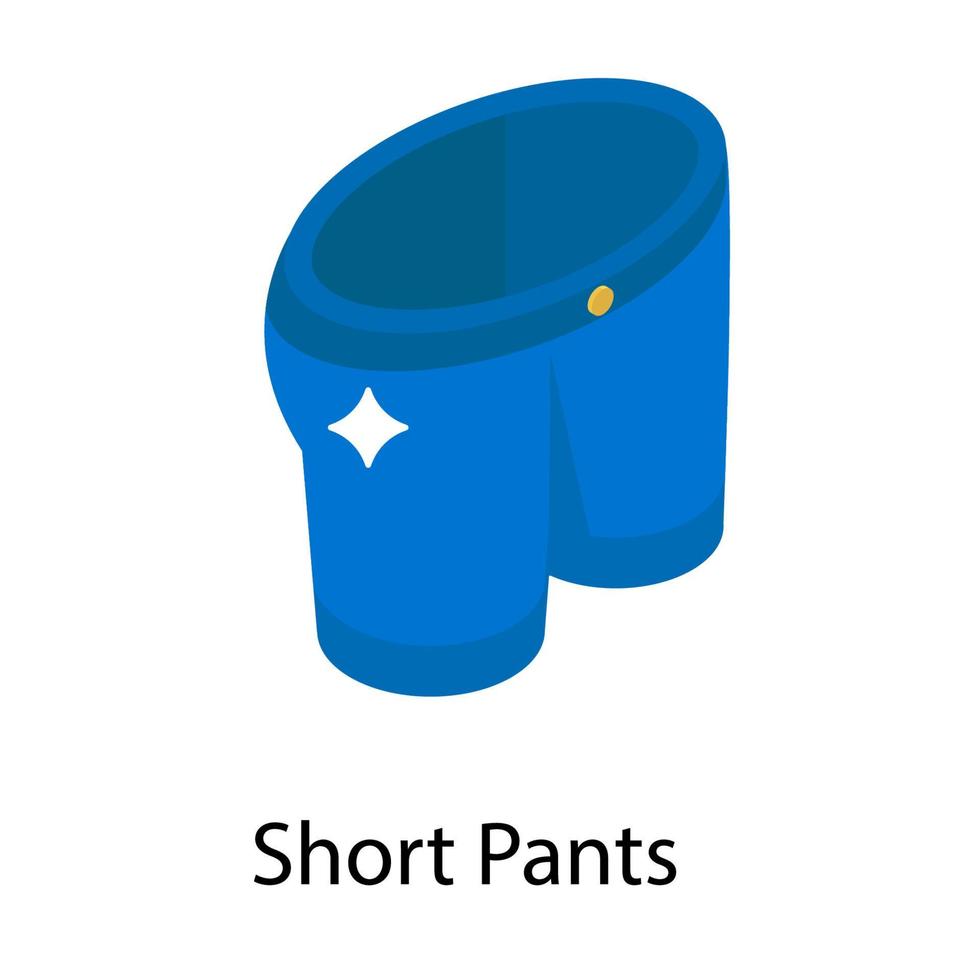 Short Pants Concepts vector