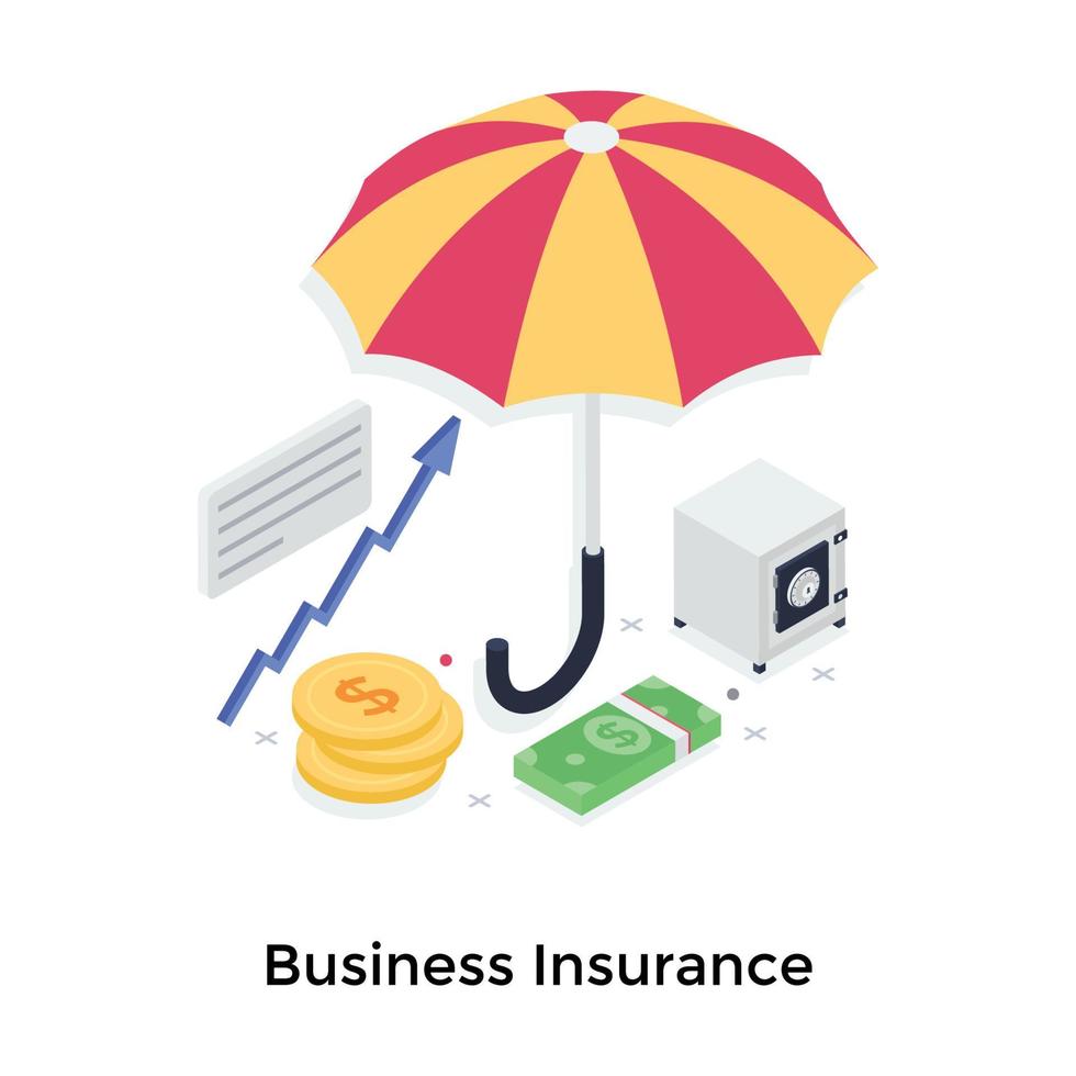 Business Insurance Concepts vector