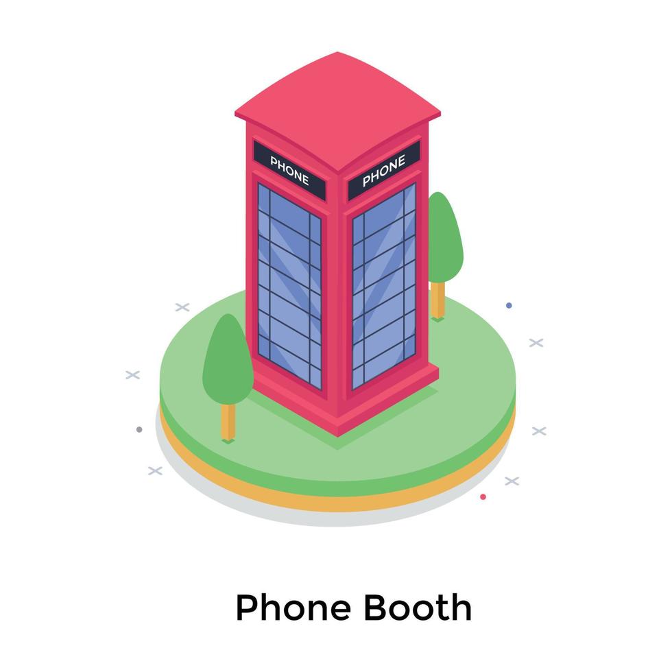 Phone Booth Concepts vector