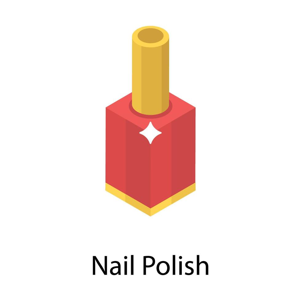 Nail Polish Concepts vector