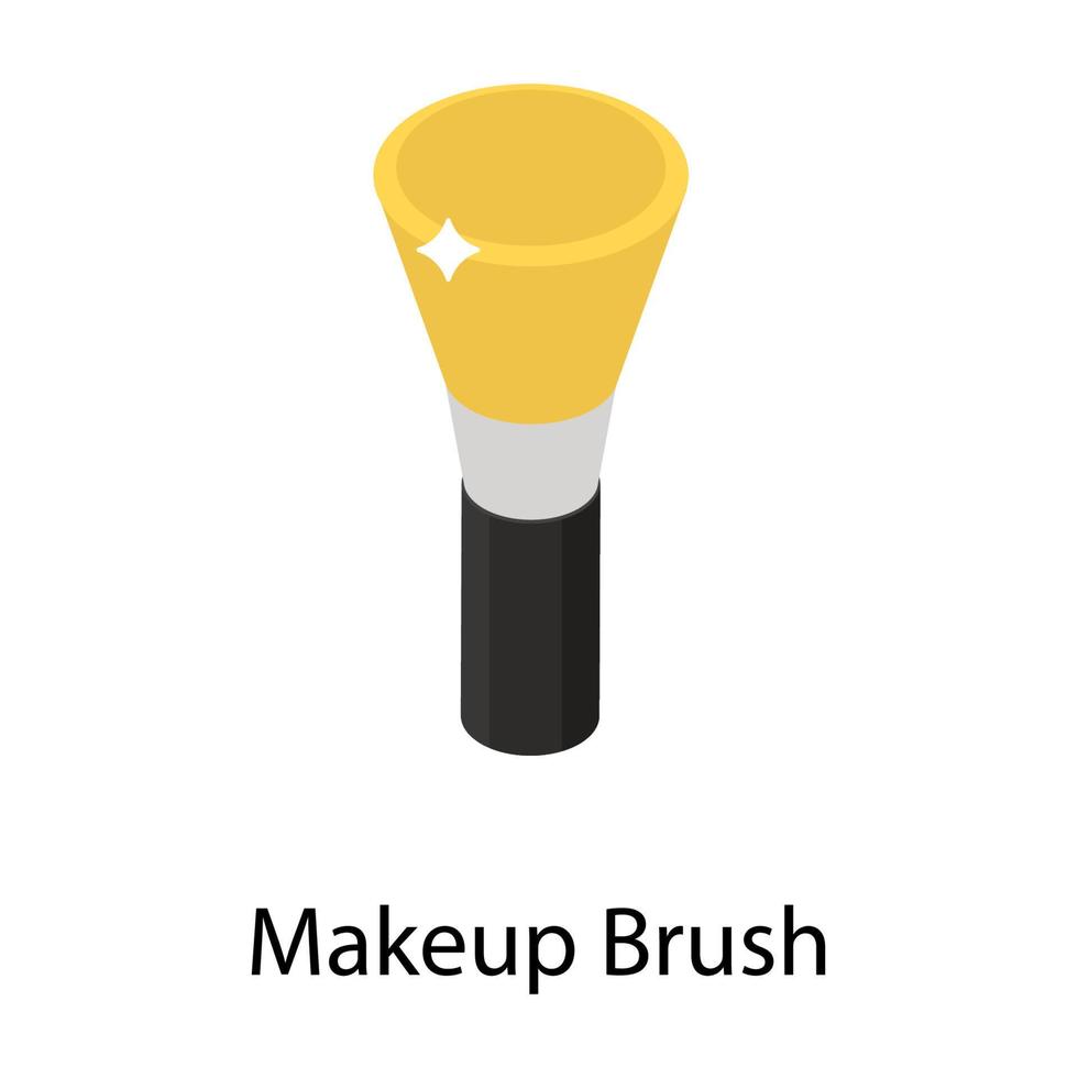 Makeup Brush Concepts vector