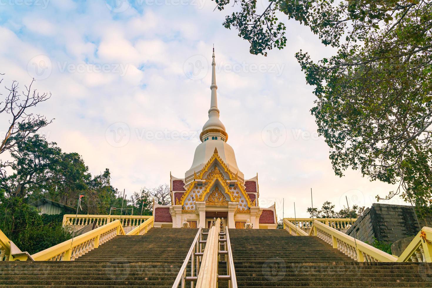 beautiful architecture at Khao Takiab Temple, Hua Hin photo