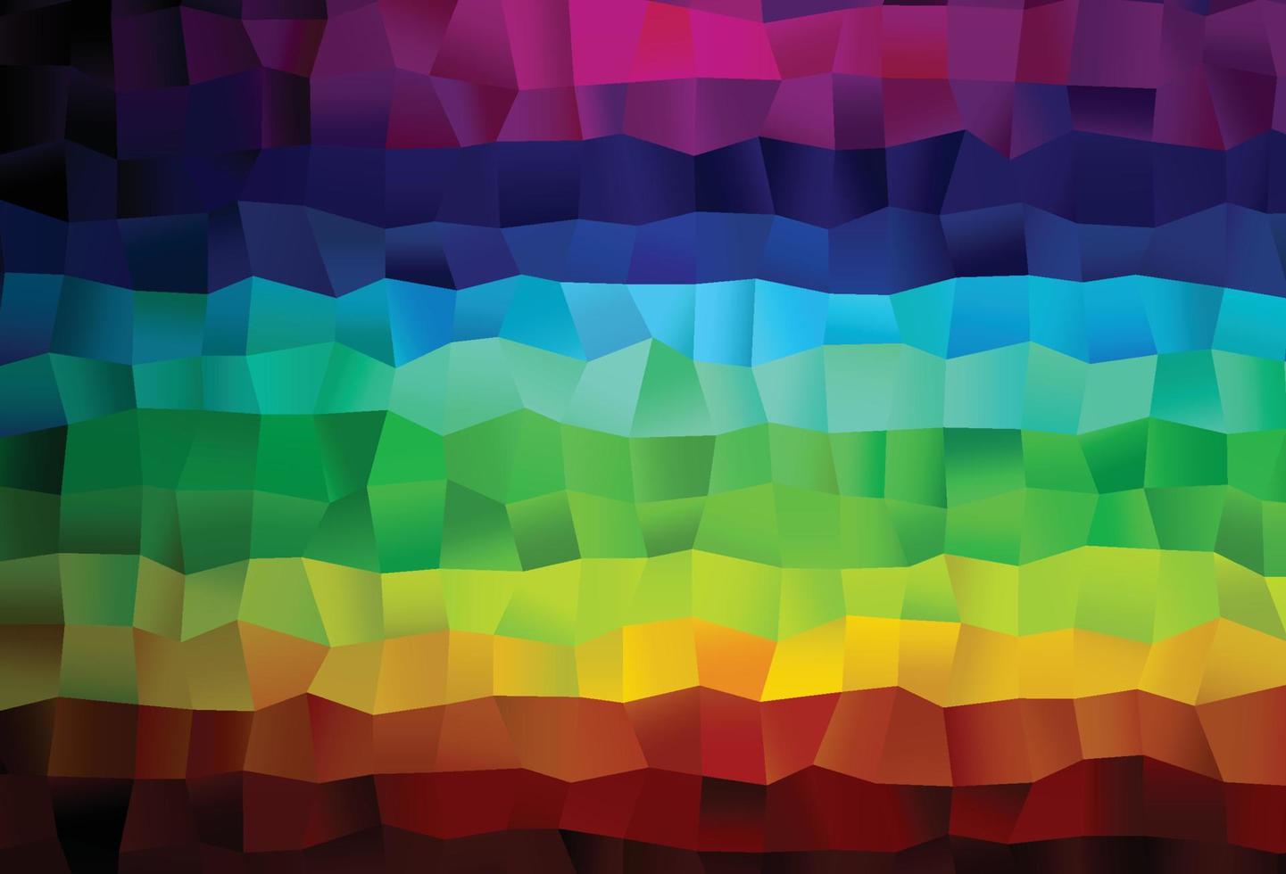 Dark Multicolor, Rainbow vector backdrop with lines, rectangles.