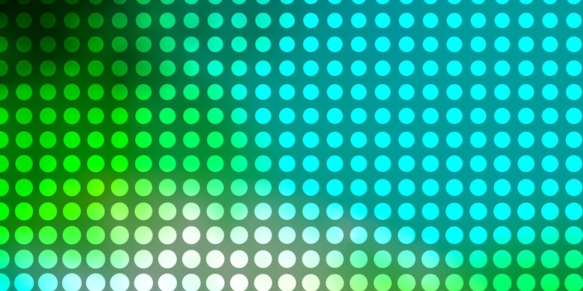 Light Blue, Yellow vector layout with circles.