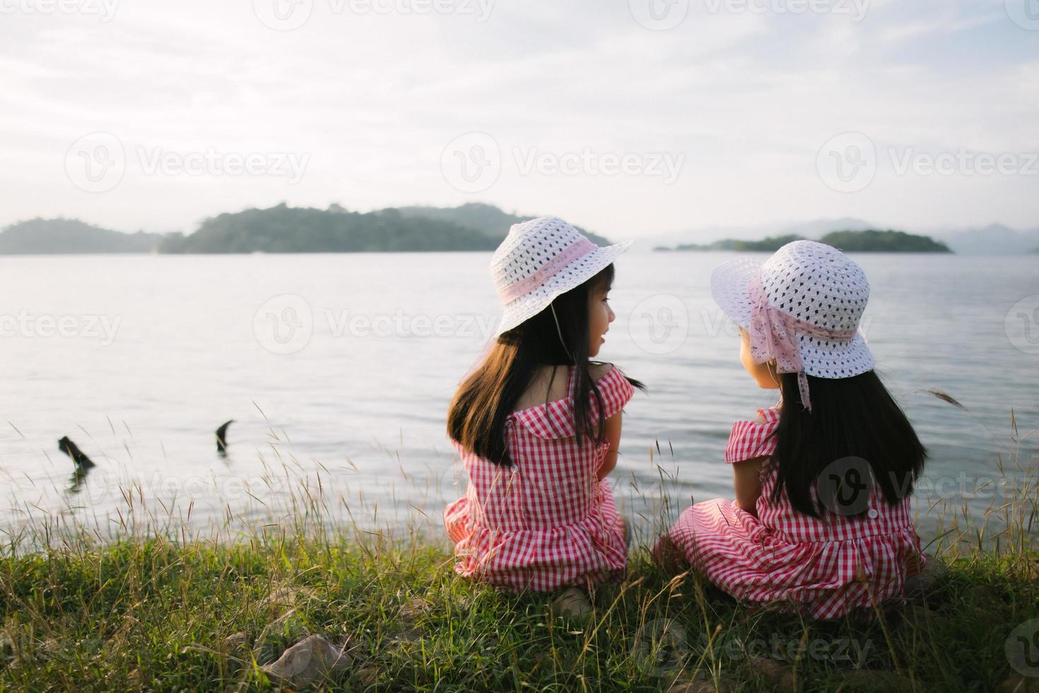 MY daughters sitting photo