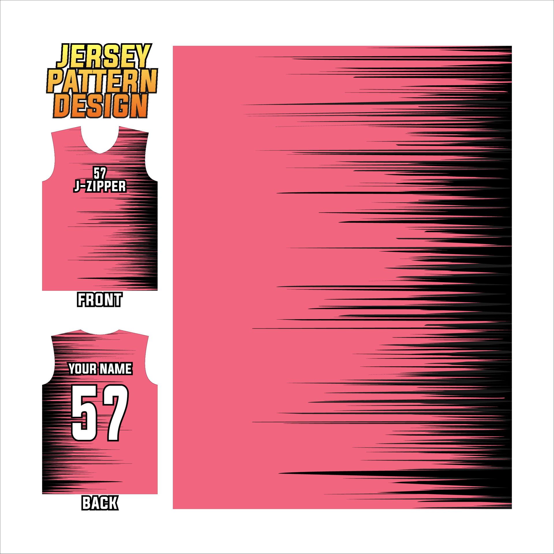 abstract pattern jersey screen printing design for jersey sublimation.  jersey templates for sports teams of football, basketball, cycling,  volleyball, etc. pink gradient theme 12263204 Vector Art at Vecteezy