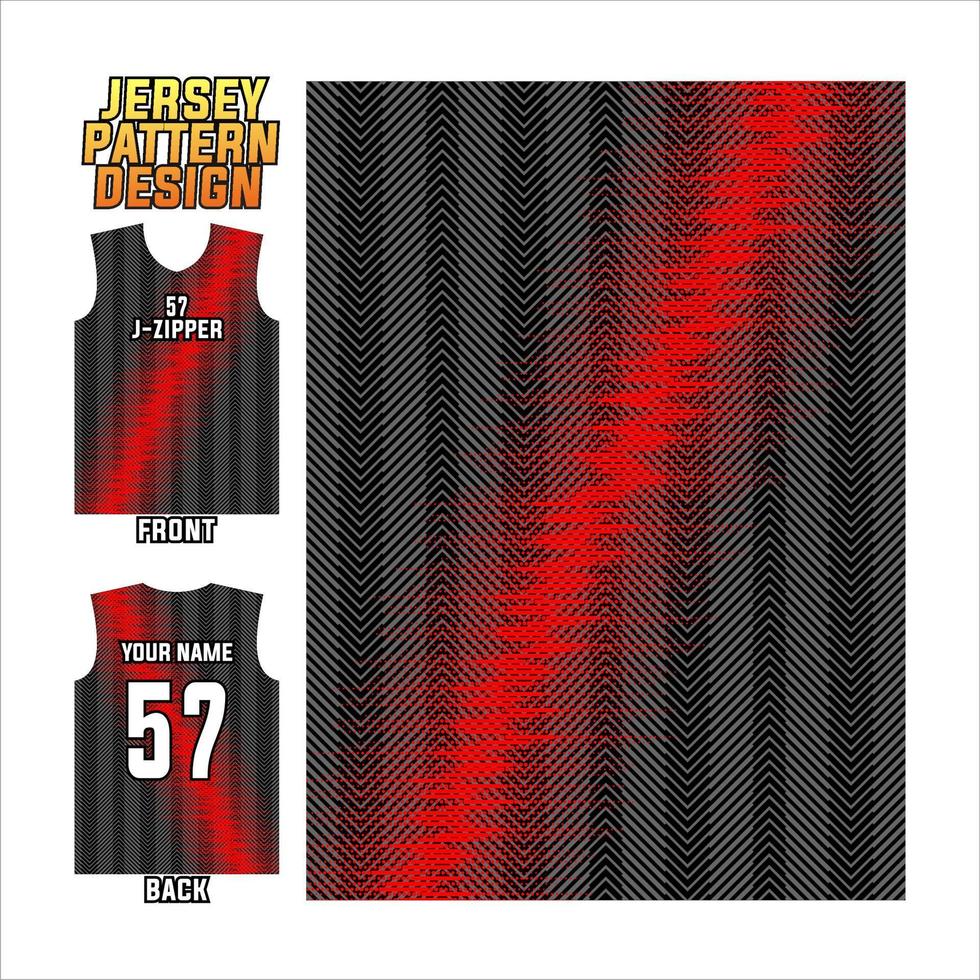 Abstract design pattern for sports jersey printing. sublime jersey templates for soccer, badminton, cycling, basketball, volleyball, etc vector