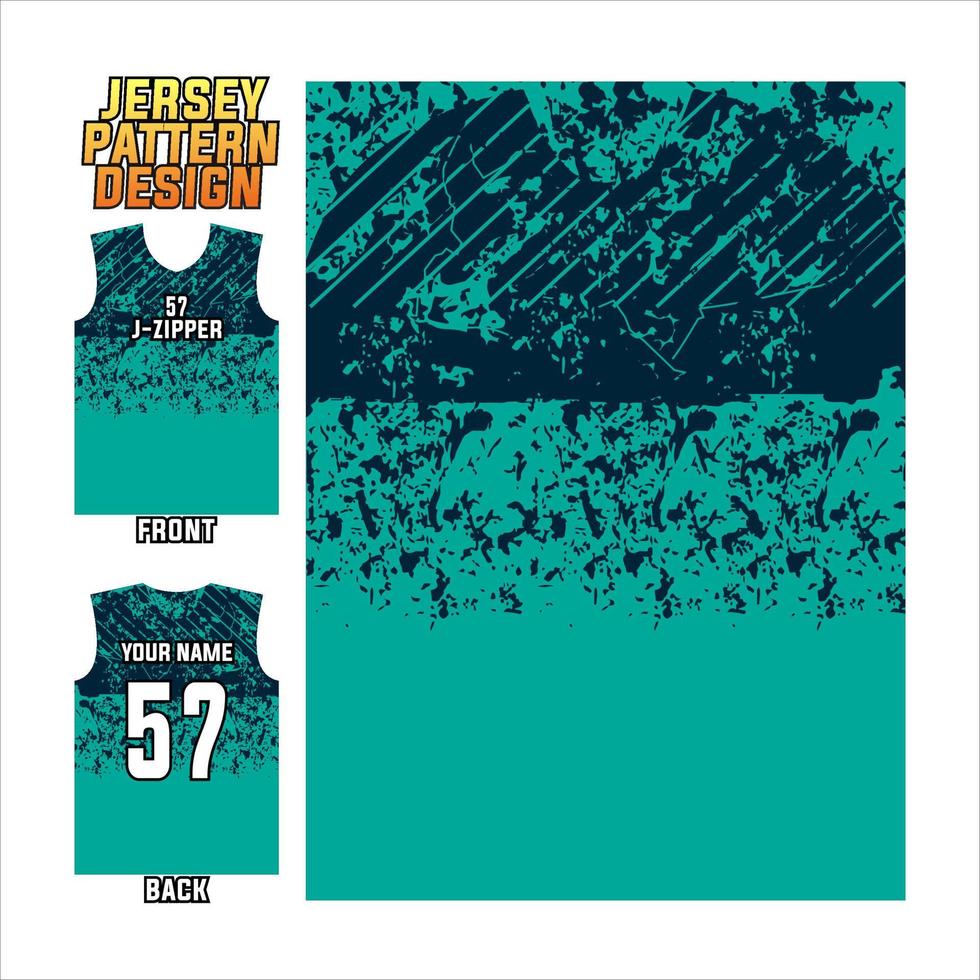 Abstract design pattern for sports jersey printing. sublime jersey templates for soccer, badminton, cycling, basketball, volleyball, etc vector