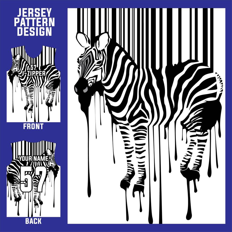 jersey design vector abstract pattern template display front and back for football teams, basketball, cycling, baseball, volleyball, racing, etc.