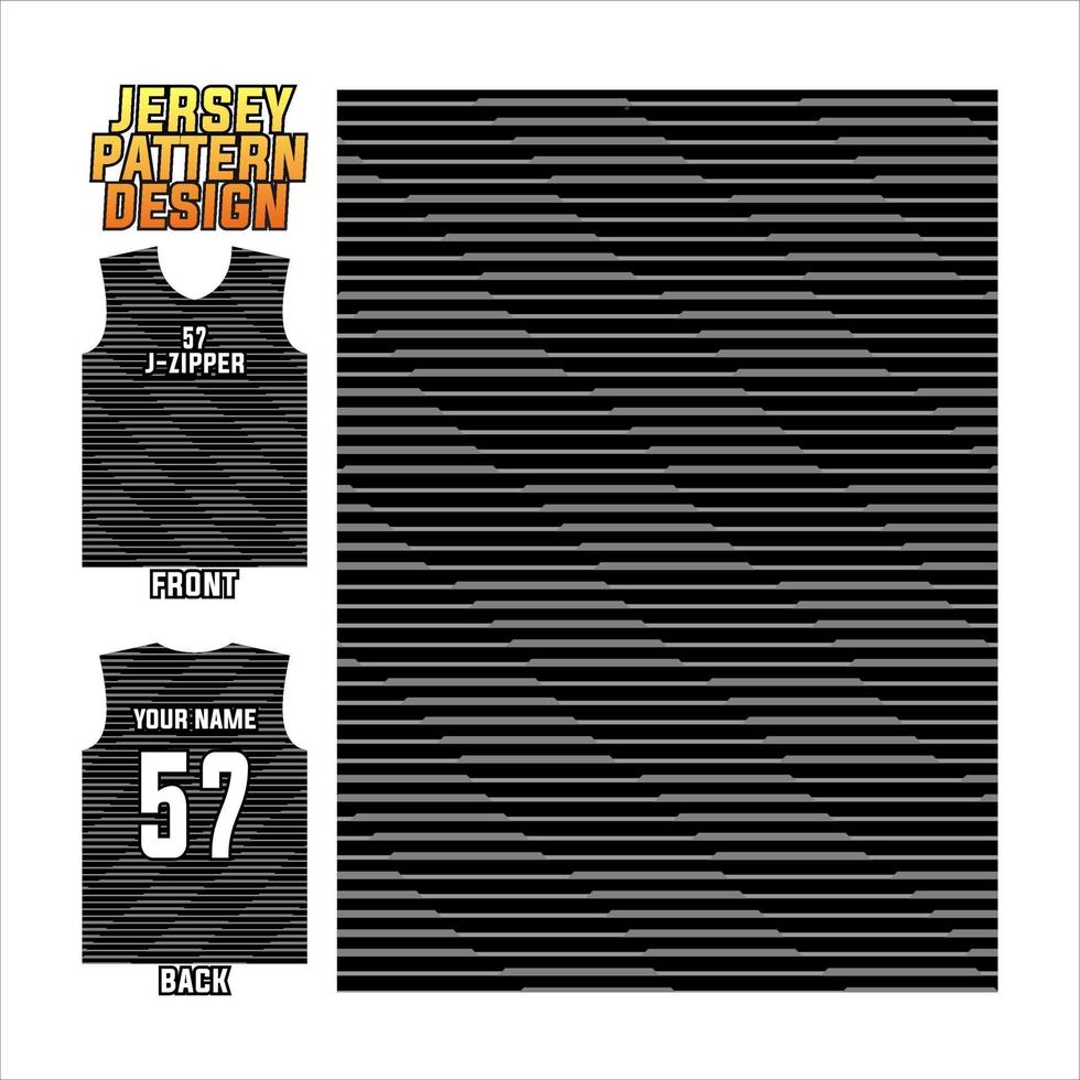 jersey design vector abstract pattern template display front and back for football teams, basketball, cycling, baseball, volleyball, racing, etc
