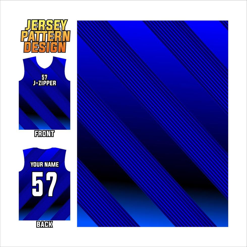 Abstract design pattern for sports jersey printing. sublime jersey templates for soccer, badminton, cycling, basketball, volleyball, etc vector