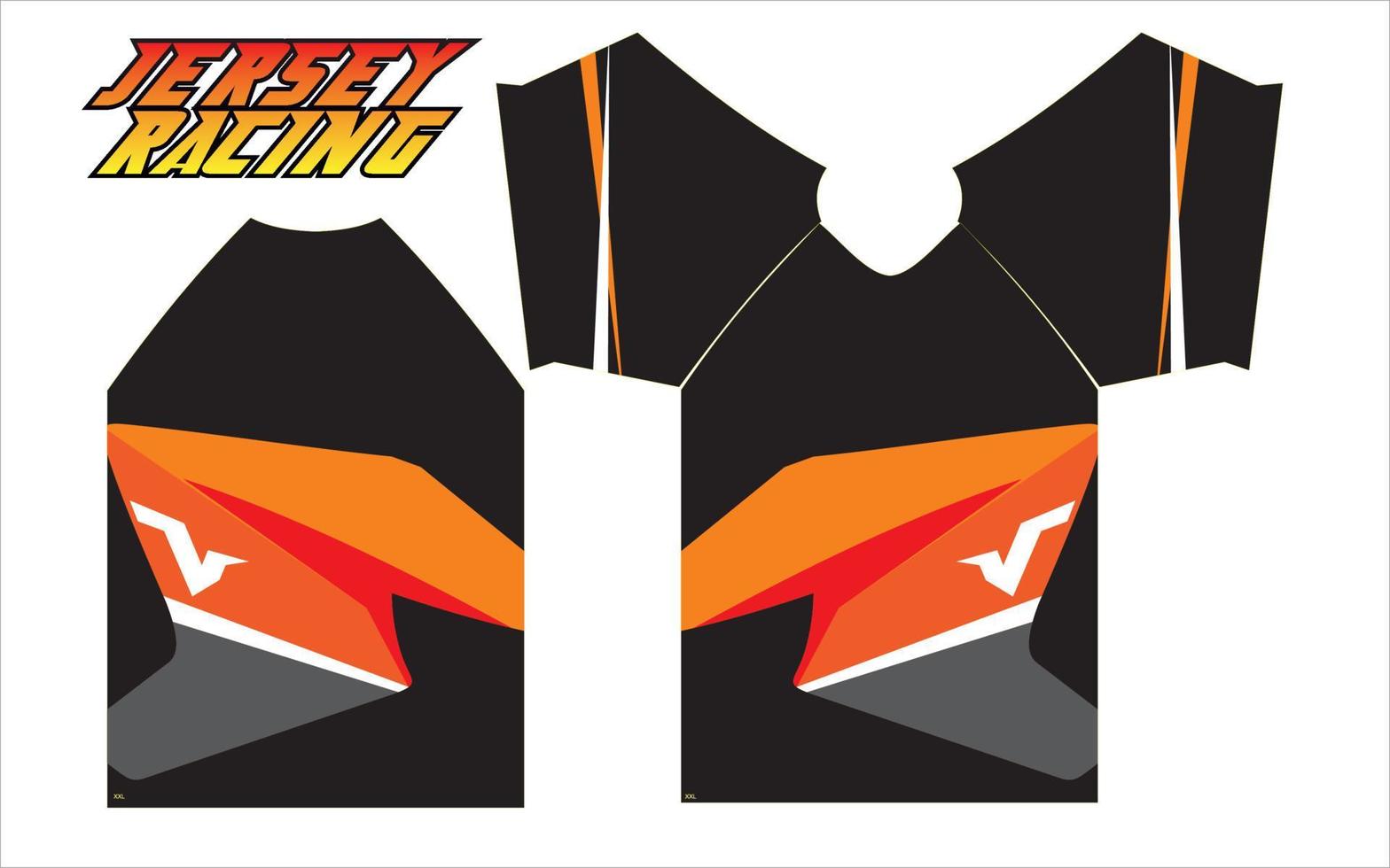 colorful racing jersey design patterns for printing and sublime vector