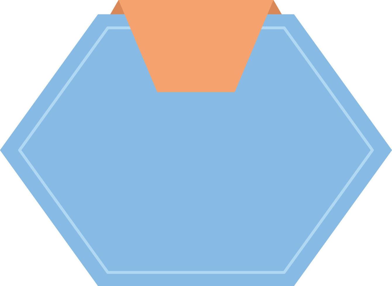 Modern Text Label Icon Illustration vector