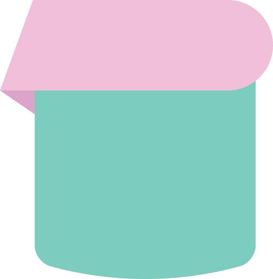 Modern Text Label Icon Illustration vector