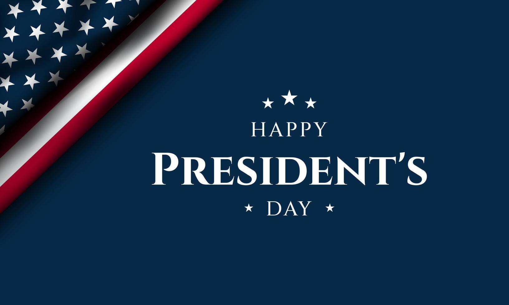 President's Day Background Design. Vector Illustration.