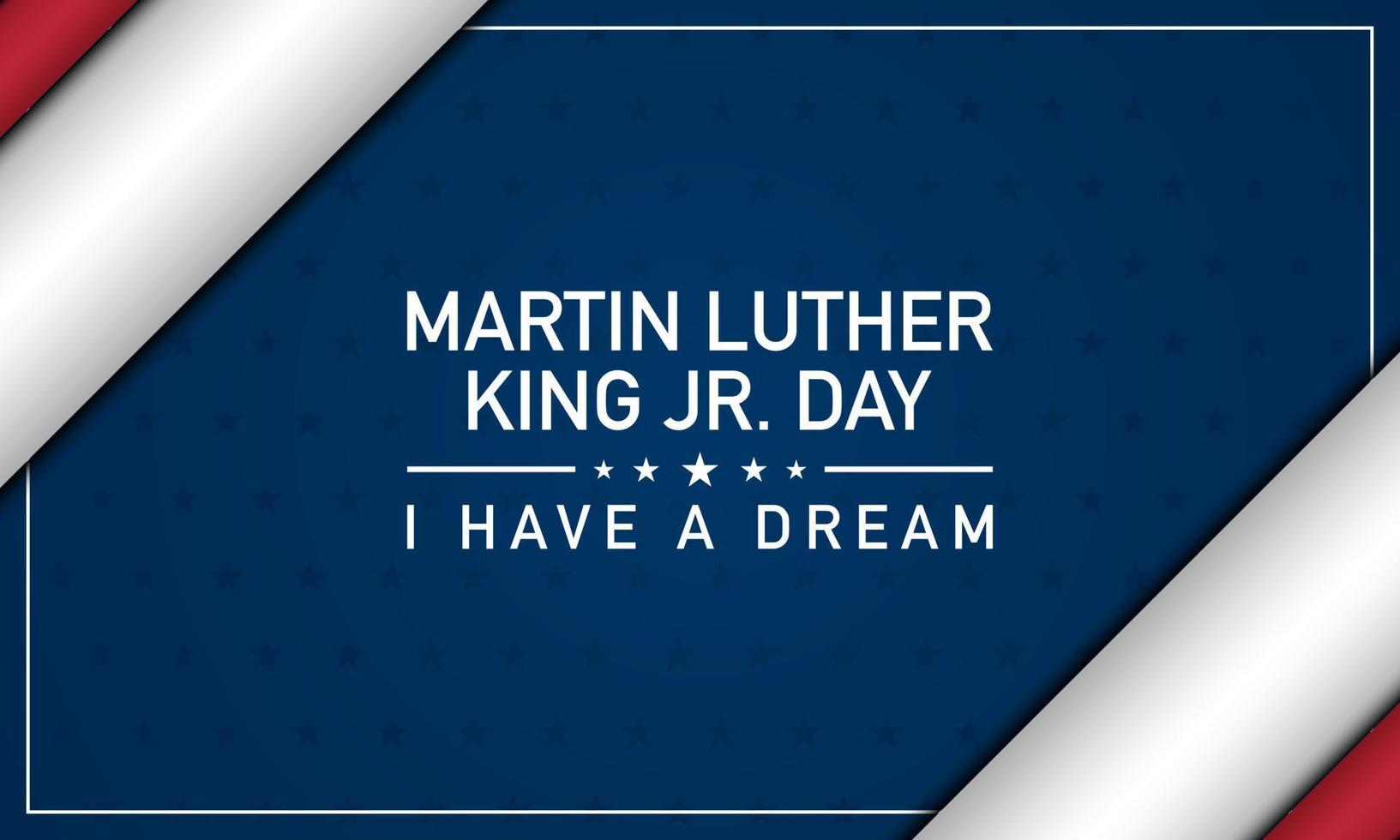 Martin Luther King Jr. Day Background. Vector Illustration.