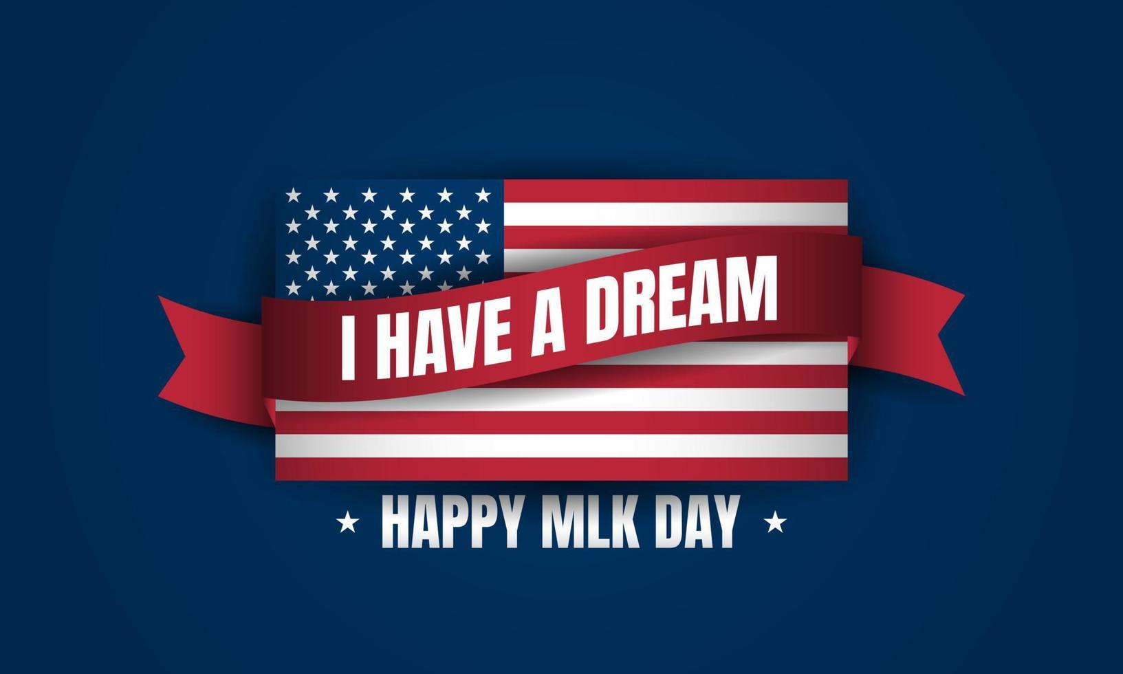 Martin Luther King Jr. Day Background. Vector Illustration.