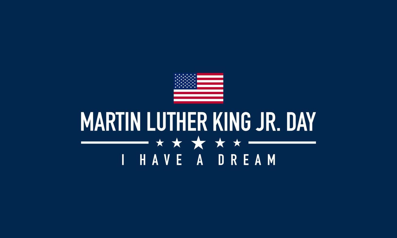 Martin Luther King Jr. Day Background. Vector Illustration.