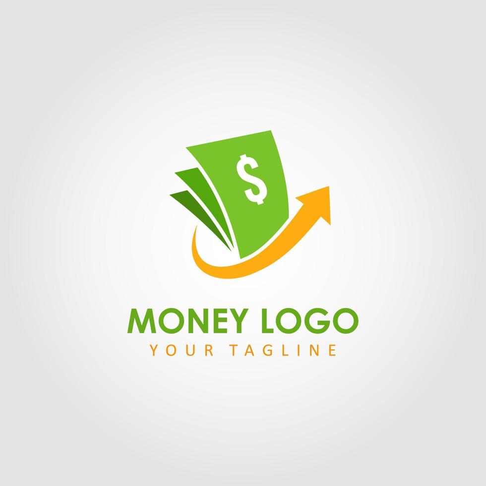 Money logo design vector. Suitable for your business logo vector